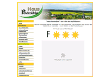 Tablet Screenshot of haus-feldmuehle.de